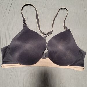 Warner's Black Women's Bra with Front Clasp